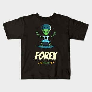 FOREX TREND ALIEN Kids T-Shirt